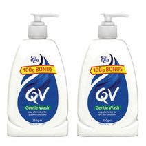 큐브이 젠틀 워시 클렌저 바디워시 순한피부 QV Gentle Wash 350g 2팩