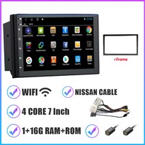 grandnavi 2din android gps car radio 2.5d 터치 스크린 car 멀티미디어 플레이어 네비게이션 autoradio 2din for toyota niss, 협력사, 1g 16g 닛산