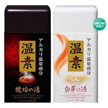 바스로망 온소 일본 입욕제 2종 각 600g 2개 세트
