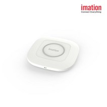 이메이션 IMAW100 올인원 10W 무선충전기 (화이트), 화이트, 1개