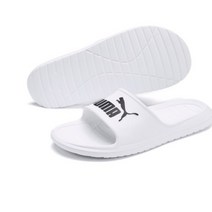 푸마 남녀공용 다이브캣 v2가볍고 편안한 화이트 슬리퍼 36940002