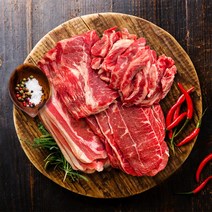 [살살녹는] 소고기 모듬세트 (살치살+갈비살+부채살+우삼겹), 1세트, 800g