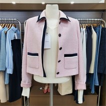 로엠 sh06 카라배색트위드자켓 RMJKD12A54