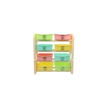 장난감정리 유아용 아이방 4단 수납함 정리함 교구함