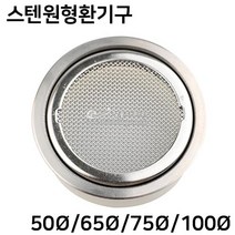 스텐원형환기구(원형그릴/가구부속/환기구/가구철물/원형환기구), 65파이