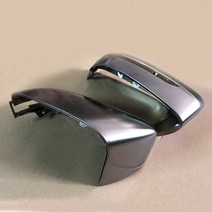 BMW 3 시리즈 G20 ABS 크롬 매트 그레이 사이드 리어 뷰 미러 캡 커버 자동차 액세서리 교체, 한개옵션0