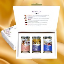 프리미엄 홍차 티백 3종 선물세트, 얼그레이, 다즐링, 잉글리시브랙퍼스트