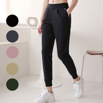 더험프 여자 핀턱 헬스 요가 필라테스 쿨 스판 조거 팬츠 빅사이즈
