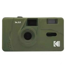 다회용필름카메라 kodak 필름 카메라 용 m35 m38 레트로 카메라 있는 토이카메라, m35 짙은 녹색, 2롤 필름으로