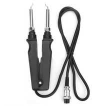 smd rework station 220v 60w 디솔더링 히터 펌프 납땜 트위저 스타일 철 용접 펌프 도구, 씨엔