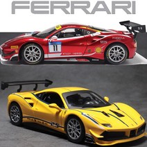 브라고 Burago 1:24 FERRARI RACING 488 챌린지/모형/페라리, 페라리 488 챌린지 포뮬러 레드