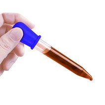 컬러 미니 눈금 어항 물감 놀이 스포이드 5ml DD-11791, 스카이블루
