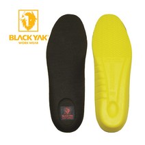 블랙야크 고탄성PU 쿠션인솔 1켤레 편안한 착화