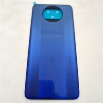 스마트폰 부품 Orginal 샤오미 POCO X3 프로 M2102J20SG 배터리 커버 후면 패널 하우징 교체 NFC, [03] Poco X3 Pro Blue