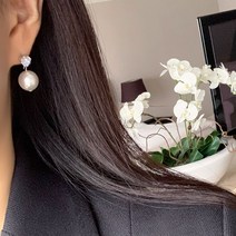 더제이수 / 진주 하트 이어링