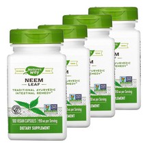 네이처스웨이 Neem Leaf 님리프 950MG 100정 비건캡슐 4개