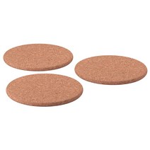 원목 냄비받침 에어프라이어 받침대 주방기기 밑받침 코르크, 코르크19 cm