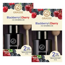 불스원 그라스 디퓨저 블랙베리 앤 체리 45ml X 2개