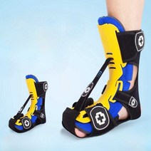 발목 보호대 지지대 교정기 스트레칭 재활 훈련 보행, B 한 쌍 S