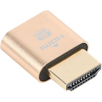 NETmate 넷메이트 NM-RDP01 4K 60Hz HDMI 더미 플러그 변환젠더/기타-기타 변환젠더, 선택없음
