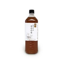 한우지애 (봉동직송) 완주 봉동 수제 생강진액 1000ml 명절 부모님 선물 다이어트 탕비실 회사 체중조절 손님접대, 2개