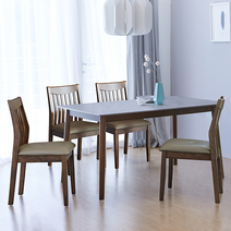 베스트리빙 다이닝 포세린 12T 통세라믹 스칸디 제시 세라믹식탁세트/의자4개/의자2개+벤치형, 04.1400그레이세라믹+모카의자4개