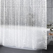 3D반투명스몰스톤 비닐가림막 욕조 욕실칸막이 화장실 샤워커튼, 3D반투명스몰스톤180x200