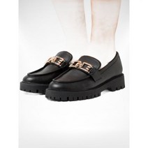 ALDO CASTAGNA 알도 여성용 청키 로퍼 토비 메탈장식 플랫폼 통굽 슈즈 검정색 모델