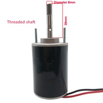 3420 DC 모터 12V 속도 조절 모터 24V 미니 고속 3500 7000rpm 솜사탕 기계 30W 소형 발전기, 01 Short shaft, 02 24V 7000rpm