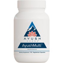 멀티비타민 Ayush Herbs 멀티 여성 및 남성을 위한 천연 고산화 방지 종합 비타민 활성 B 킬레이트 미네랄 보충제 성인을 일일 식물성 캡슐 90정