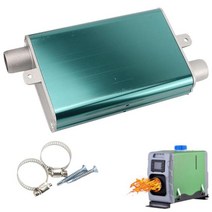 이동식 무시동히터 캠핑 저소음 차량용 공기 디젤 주차 히터 업그레이드 클램프 브래킷 24mm 머플러 소음, 중국_업그레이드된 그린