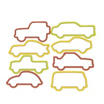 테스코마 오토모빌 비스킷 몰드 쿠키커터 8종 세트, 1개, Yellow, Red, Green