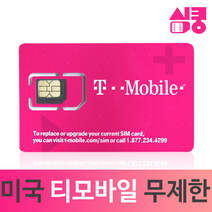 모사지 미국유심 데이터 통화 무제한 국제전화 티모바일 하와이 캐나다 멕시코 뉴욕 여행 장기 유학 미국유심칩 구매, 22일, 데이터,현지통화 무제한_국제전화O