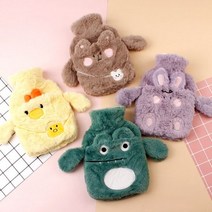 인형 온수팩 찜질팩 겨울 손난로 보온 물주머니, 곰