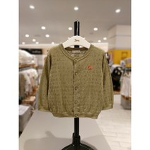 [에뜨와HU] 다이노로고가디건 07R321403 (KHAKI) 신상품 현대울산