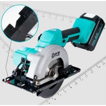 충전식 전기 원형톱 전기톱 전기스킬 기계톱 무선, Dayi A7-6000mAh 배터리 + 충전기