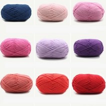 밀키코튼10+1 인형실 뜨개실 50g 털실 손뜨개 블랭킷 아이돌 펀치니들실, 65