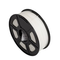 3D프린터필라멘트 JAYO 3D 특수 필라멘트 PA 나일론 1kg 1.75mm 2.2 LBS 투명 좋은 인성 100% 거품 없음 FD, 01 Transparent White
