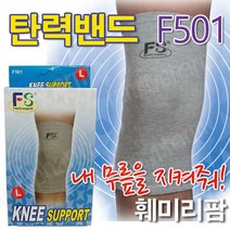 국산 무릎보호대 골프 테니스 고정 아대 탄력, F501-XL