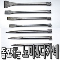 국산 7종 성창 노미 다가네 소중대 돌깨기 콘크리트 정 비석 얼음깨기, 노미 중