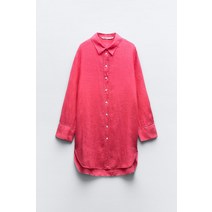 독일 자라 ZARA PASSEMENTERIE 디테일 라미 튜닉 - 색상: 퓨샤 604490