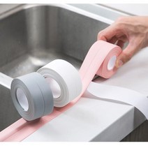 만집 PVC 다용도 테이프 2개입, 2.2*320cm, 핑크, 2개