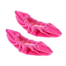 아이스하키 스케이트 장비 용품 하키채 스틱 퍽 가방 쌍 테리 천 스 하키 피겨 블레이드 가드 프로텍터 커버, 로즈 레드