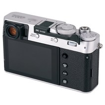 JJC 후지필름 X100V X100F X-E3 X-E4 카메라 핫슈 엄지그립 블랙/실버, 실버