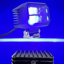 12V-60V 지게차 LED안전라인램프 블루 고정자석미포함