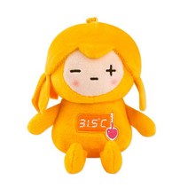 날 녹여주오 가방고리 오렌지 인형 키링 키홀더, 1