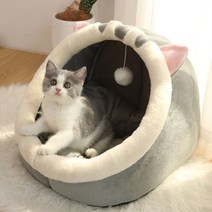 고양이 꾹꾹이 강아지 마약 방석 숨숨 겨울이불 쿠션 따뜻한 침대 귀여운 안락 집, 에스31x28x25cm, 협력사, 브리티시 쇼트헤어