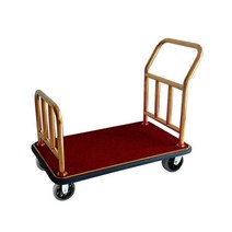 호텔트롤리 이동식 수하물 카트 호텔카트 캐리어 웨건, 6인치 양옆 펜스모델