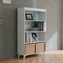 멀티 800 책장 책꽂이, 색상:화이트