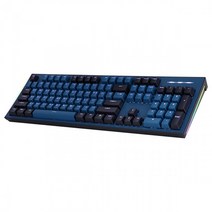 COX CK01 Navy 교체축 RGB LED 기계식 게이밍 키보드, 적축